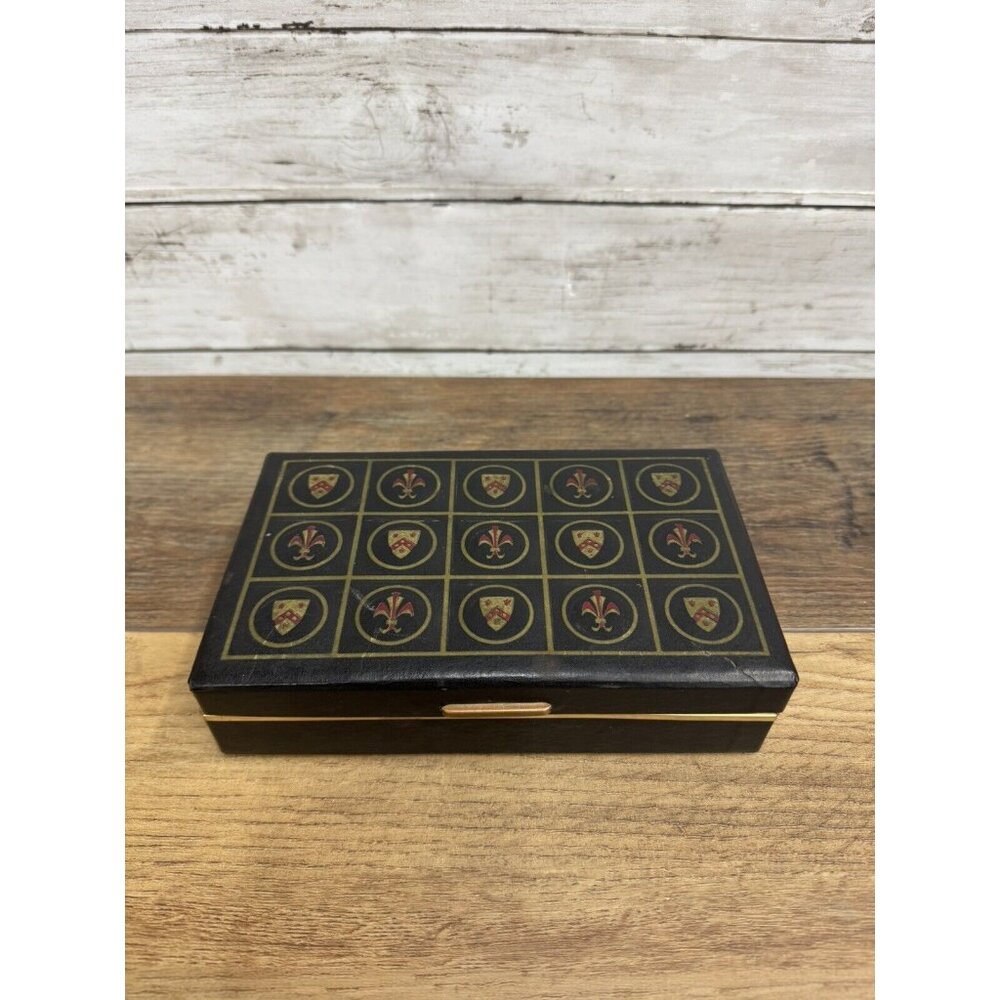 Vintage Babcock Valet Cufflink Tie Clip/Tack Jewelry Box Mens Jewelry Storage